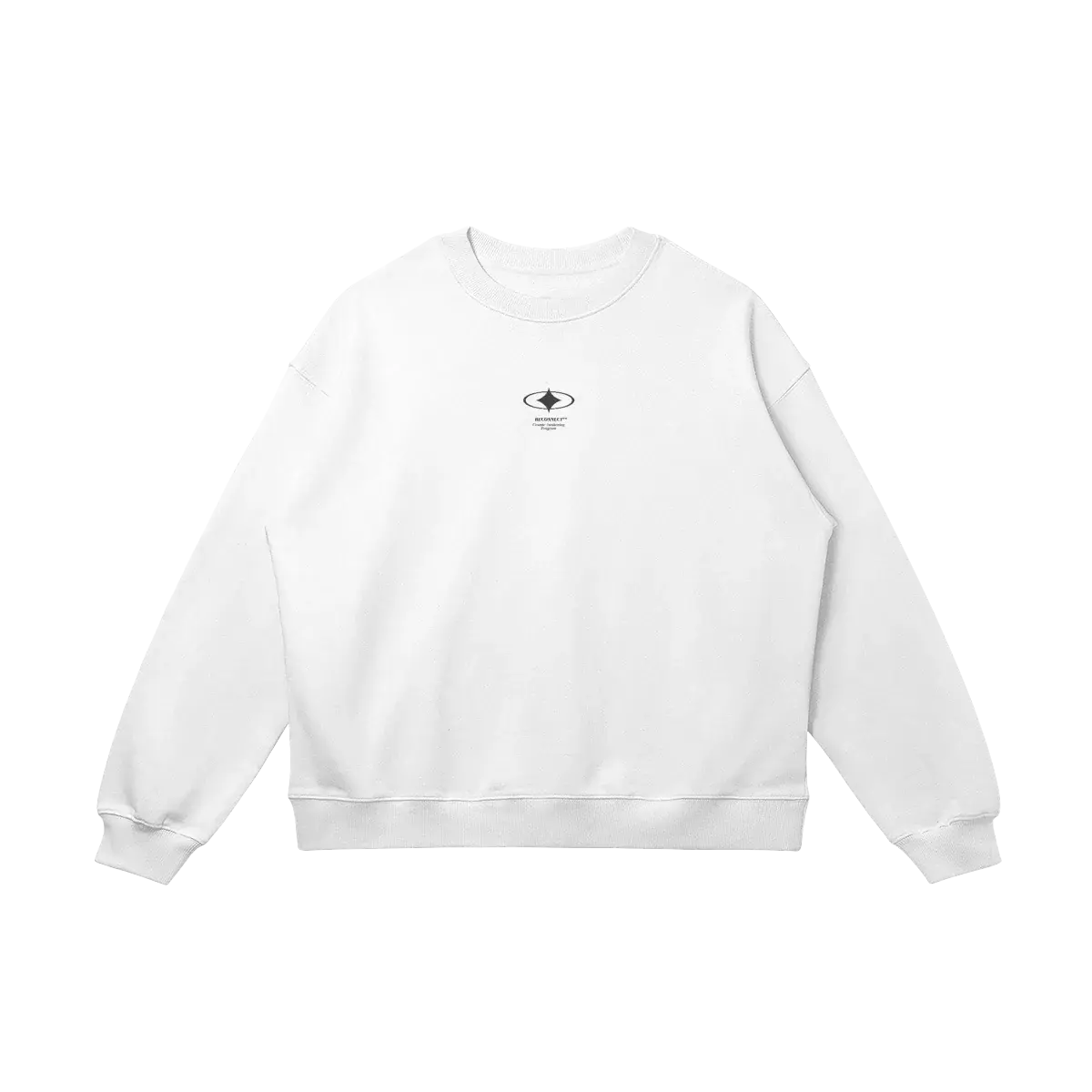 COSMIC SHIFT Oversized Crewneck, front