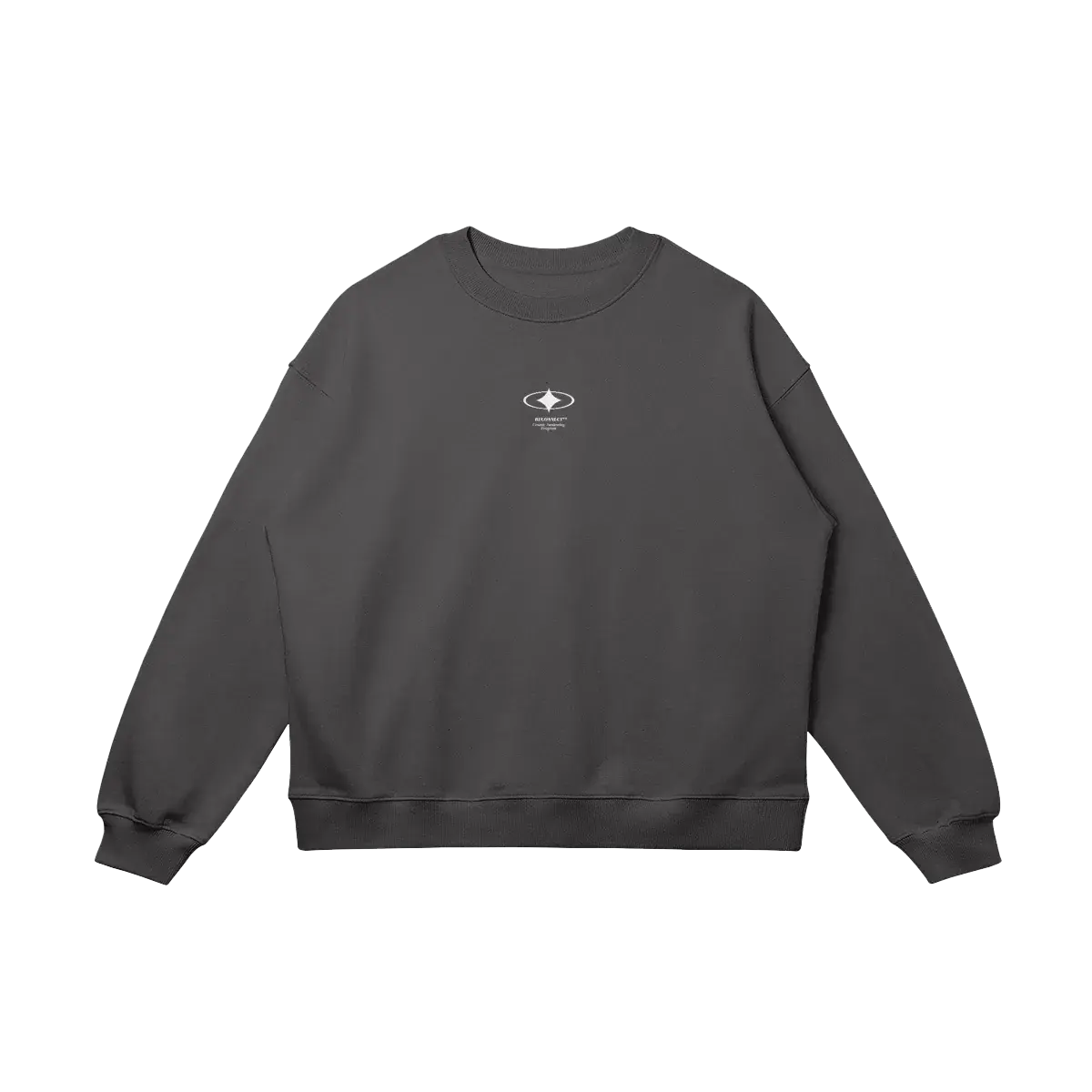 COSMIC TRAVELER Oversized Crewneck, front