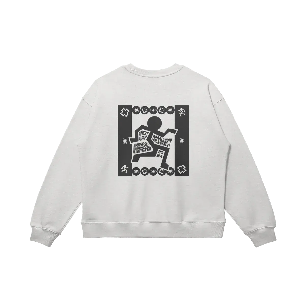 HOMINI Oversized Crewneck, back
