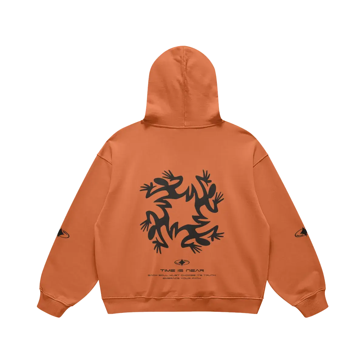 YOUR PATH Oversized Hoodie, back