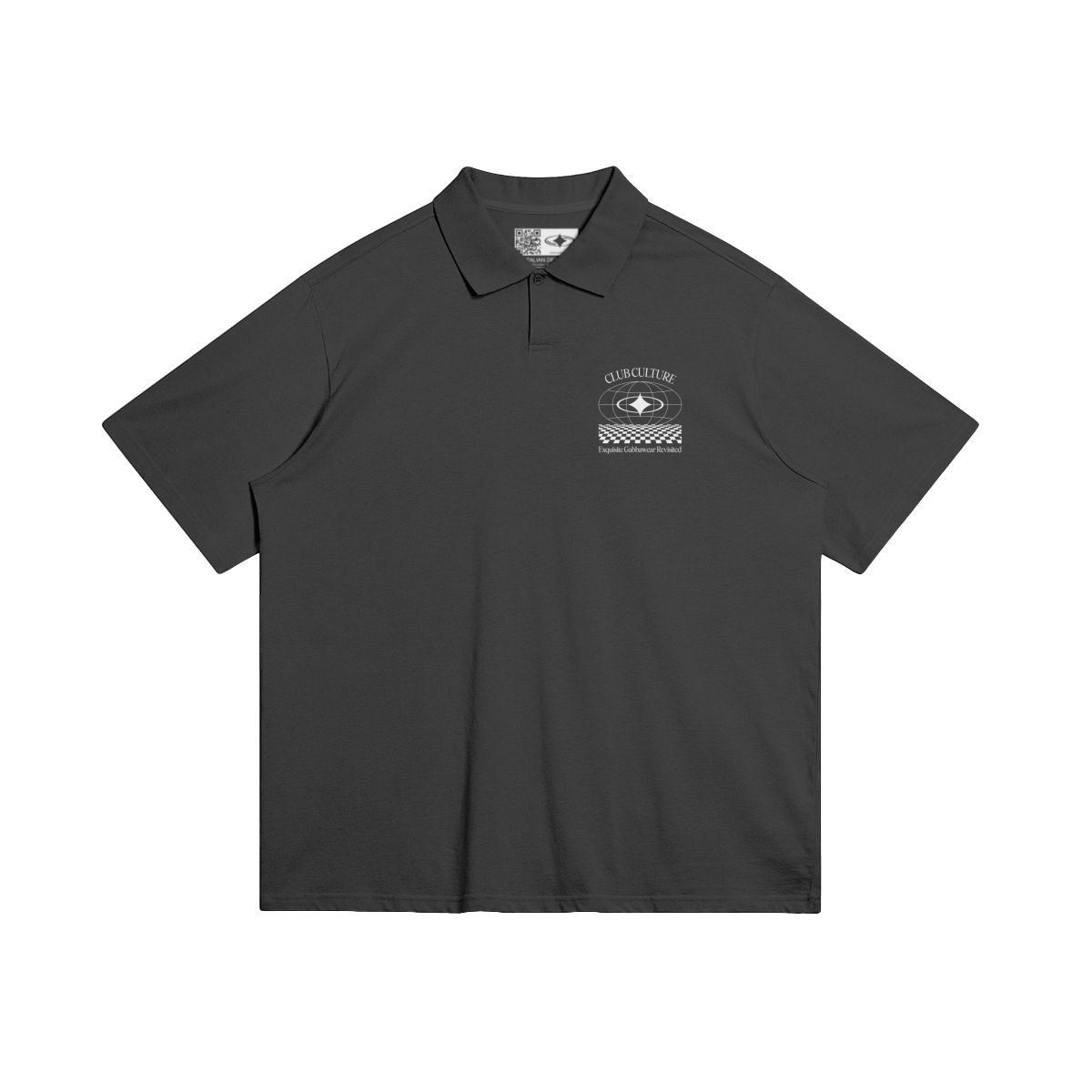 CLUB CULTURE Oversized Polo, front