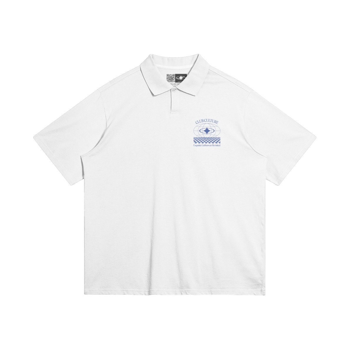 CLUB CULTURE Oversized Polo, front