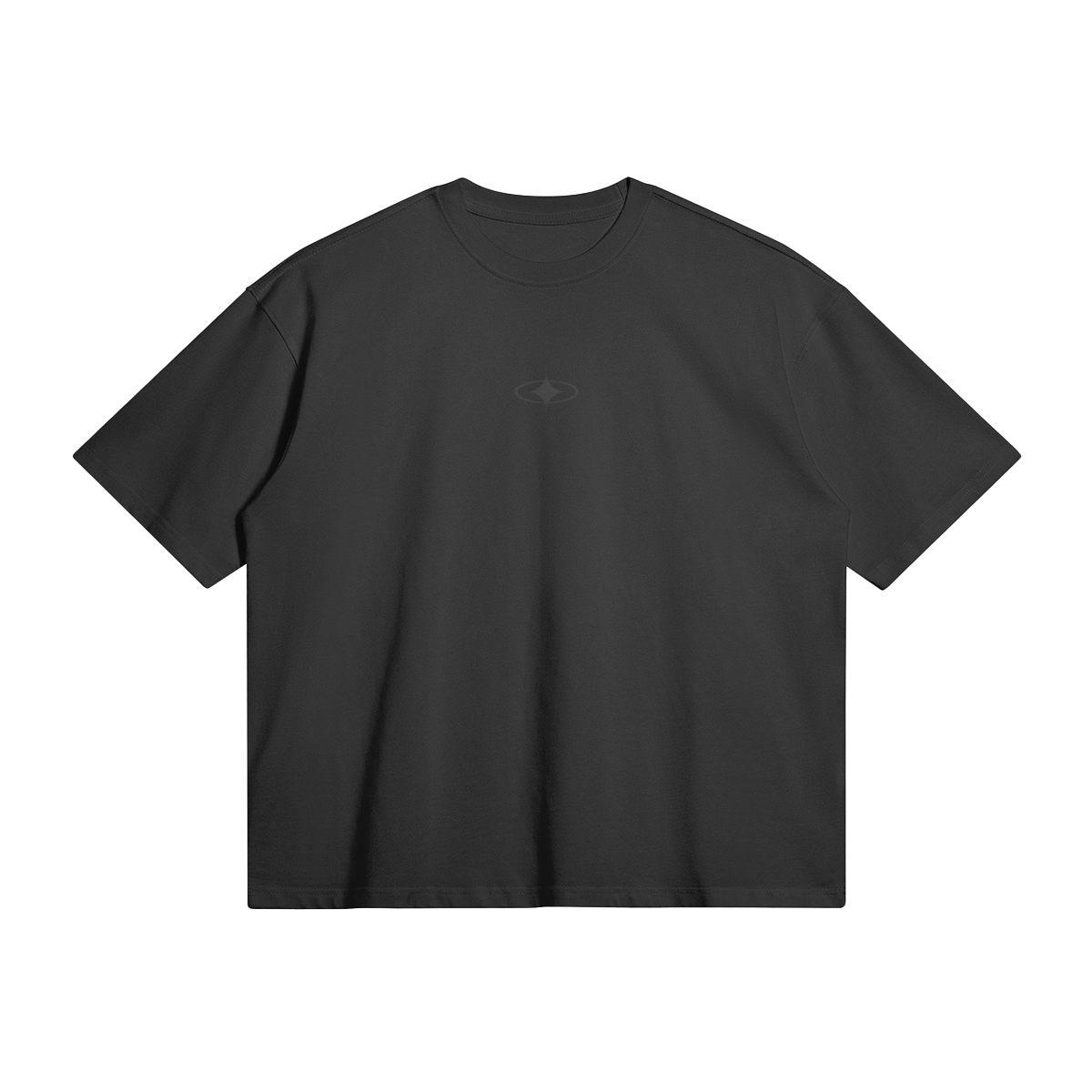 EMBROIDERY LOGO MONO Boxy T-Shirt, front