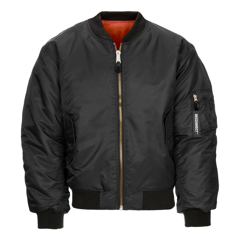 RECONNECT Bomber MA1, front
