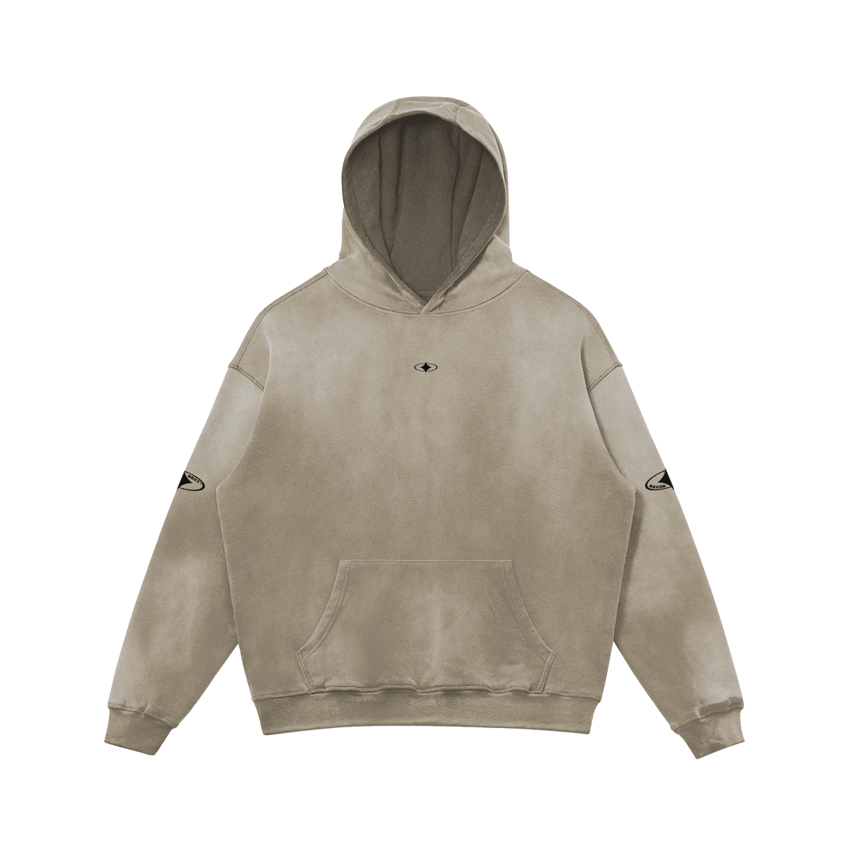 RECONNECT Sunfaded Hoodie, front